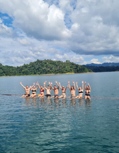 Meet people at hostels while travelling