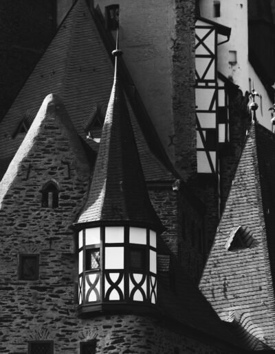 Details of famous landmark Burg Eltz